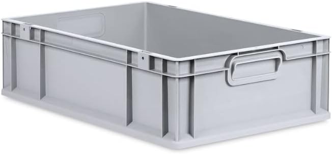PROREGAL SuperSparSet 10x Eurobox NextGen Grip | HxBxT 17x40x60cm | Griffe geschlossen | Glatter Bod