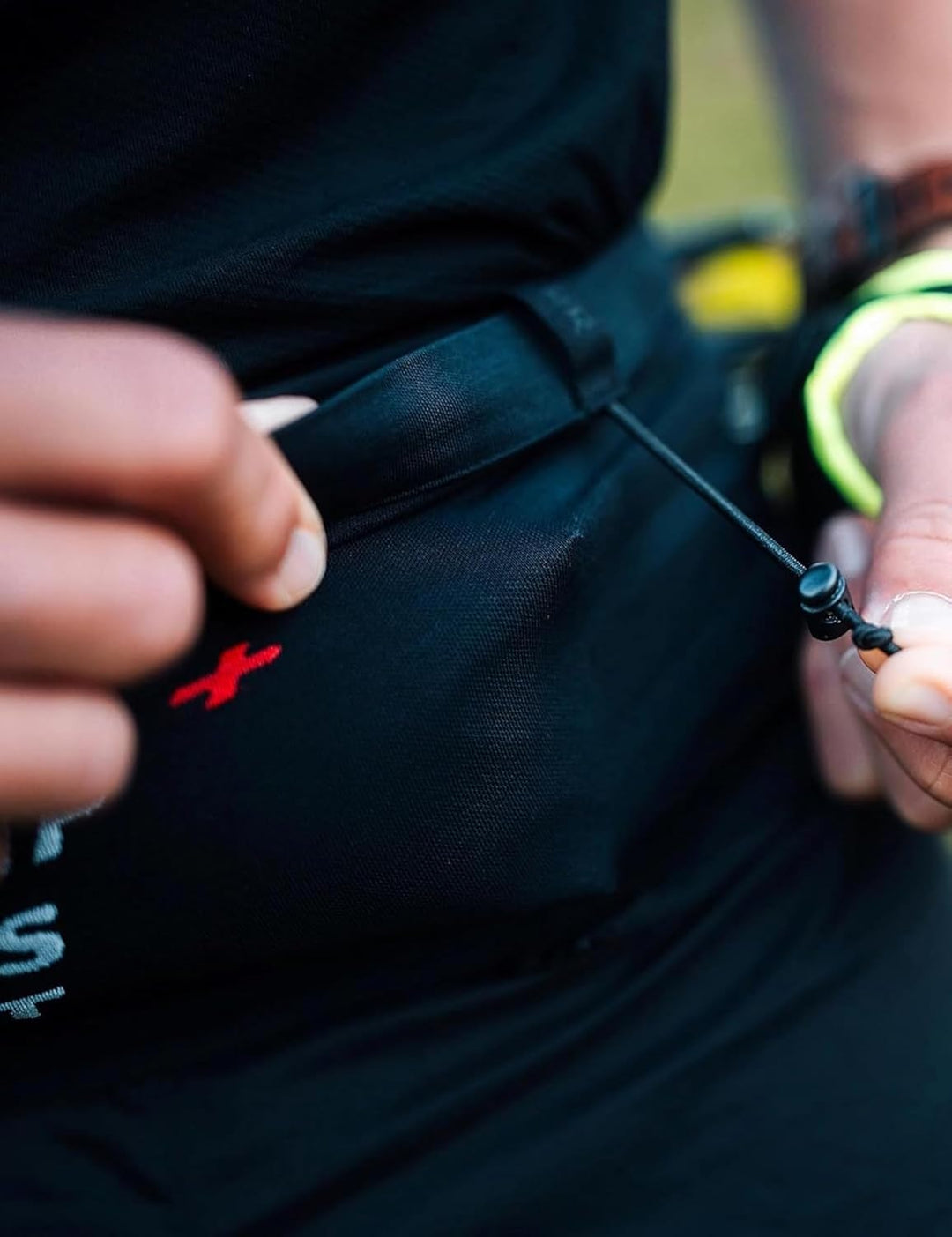 COMPRESSPORT Free Belt Pro Cinturon de Trailrunning XS-S Schwarz, XS-S Schwarz