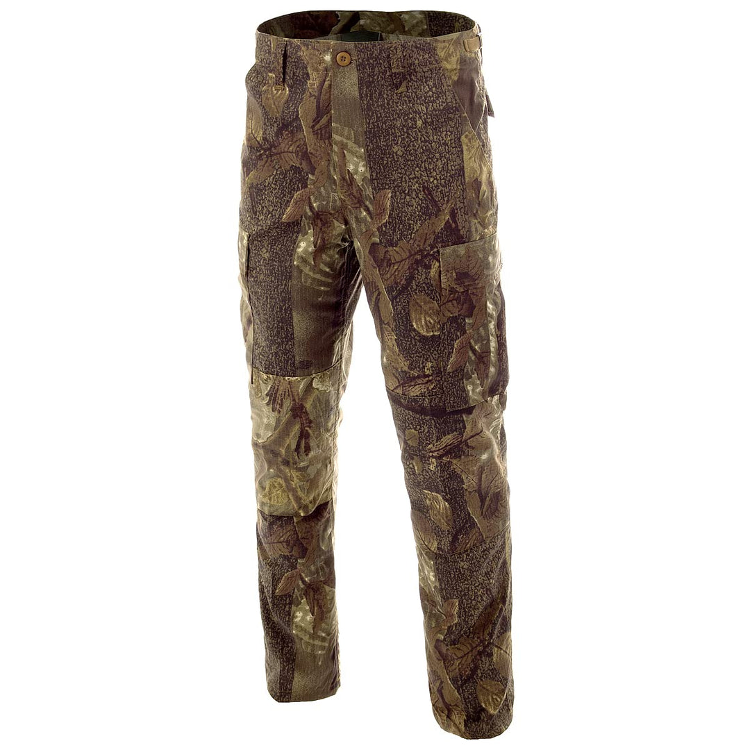 MFH BDU Kampfhose Ripstop Schwarz M Hunter Braun, M Hunter Braun
