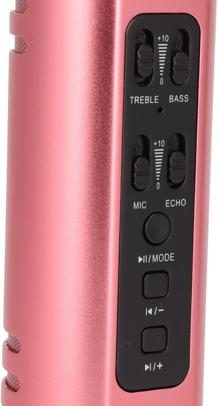 Sorandy K6 Drahtloses Bluetooth-Karaoke-Mikrofon, Tragbares Handheld-Karaoke-Mikrofon-Lautsprecher-M