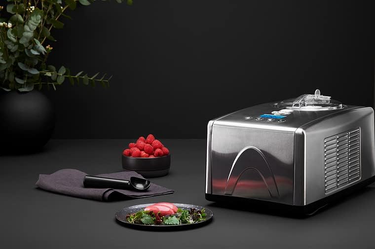 Wilfa VANILLA Eismaschine – Ice Cream Maker für Eis, Sorbet und Frozen Yoghurt, 1,5 Liter Fassungsve