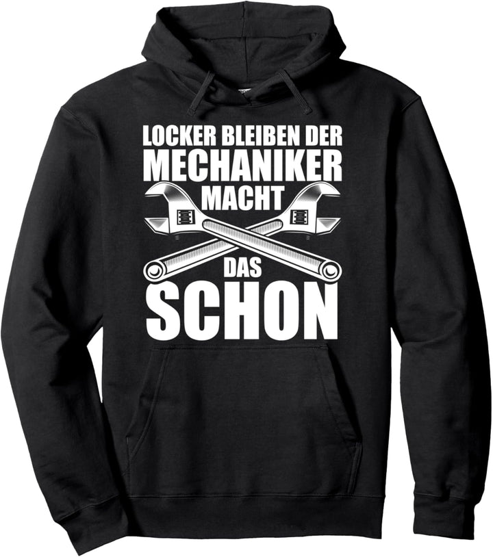 Mechaniker KFZ Mechaniker Autowerkstatt Pullover Hoodie