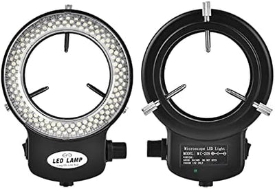 Mikroskop Kamera Stereomikroskop ringleuchte144 LED Perlen Lichtquelle Helligkeit einstellbar Ringla