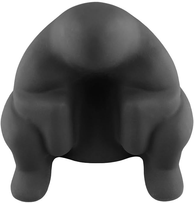 Alessi Dédé PS18 B - Design Türstopper aus Thermoplastischem Harz, Schwarz, One Size