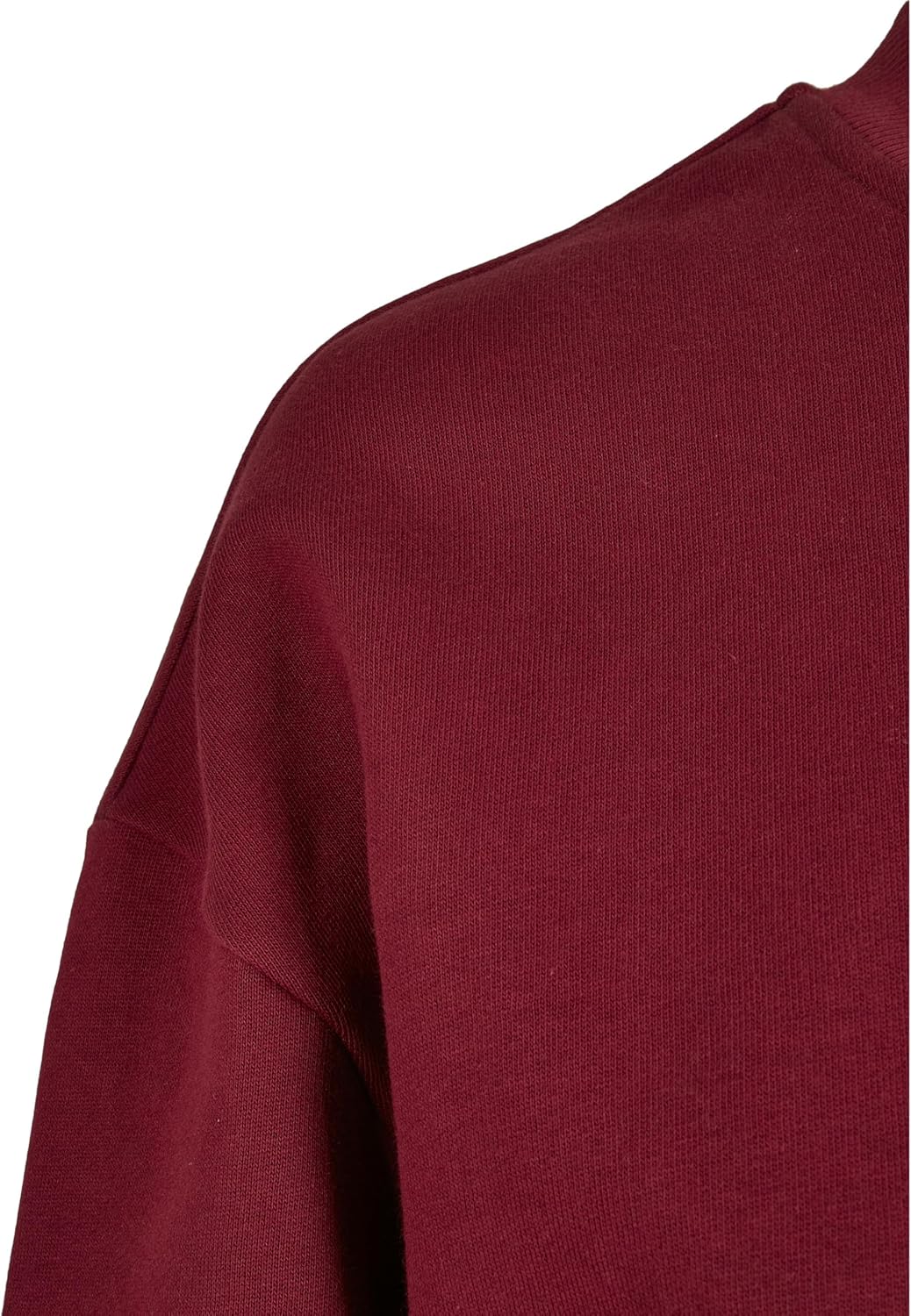 Urban Classics Damen Ladies Organic Oversized Crew L Grosse Grössen Burgundy, L Grosse Grössen Burgu