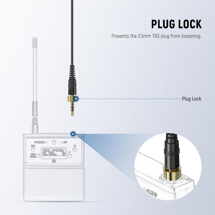 NEEWER Ansteckmikrofon (2er Pack), kabelgebundenes Mikrofon, Omnidirektionales Kondensator Lavalier