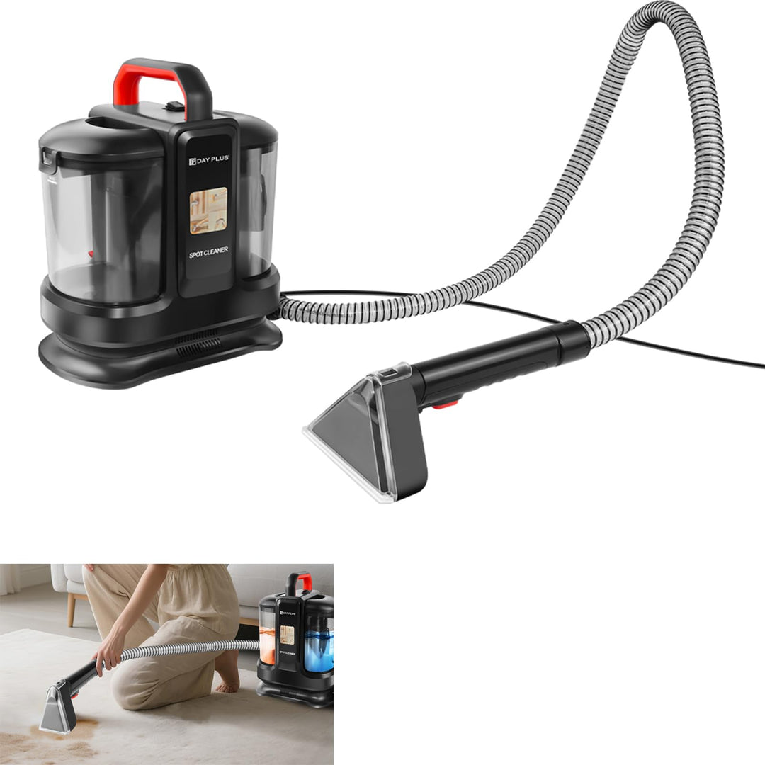 Polsterreiniger Gerät Nasssauger Waschsauger, 450W Tragbarer Waschsauger Tiefenreinigung von Flecken