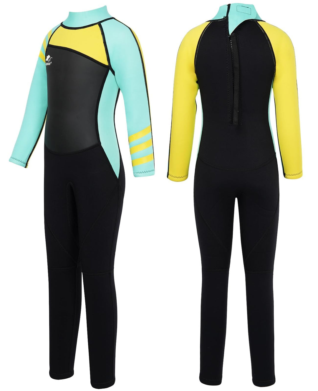 Gogokids Kinder Neoprenanzüge - Jungen Mädchen Rash Guard Einteiler Thermische Badeanzüge 2.5mm Neop