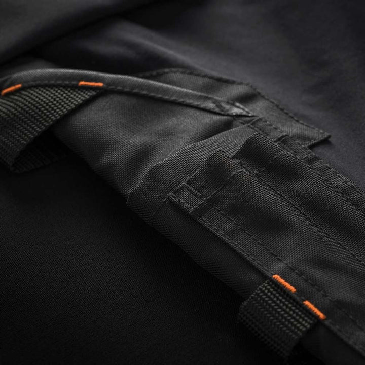 Scruffs Arbeitshose mit Holstertaschen „Pro Flex Plus“ Schwarz 30W Kurz, Schwarz 30W Kurz