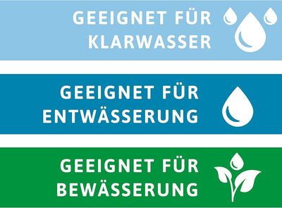 T.I.P. Gartenpumpe Edelstahl (4.000 l/h Fördermenge, 42 m Förderhöhe, 4,2bar Druck, 800W, selbstansa