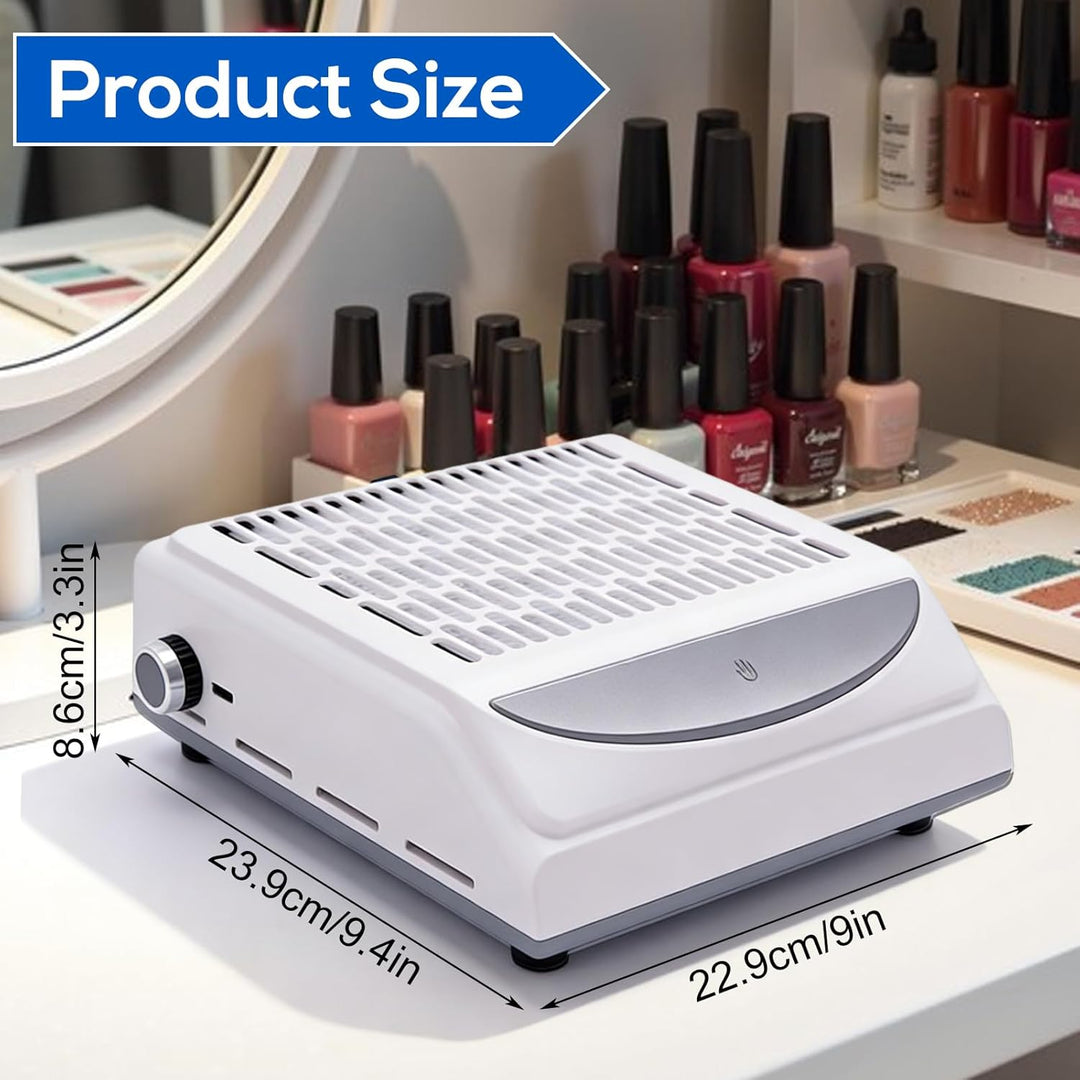 Staubabsaugung Für Nägel, Dust Extractor for Nails, Saugstarke Leistungsstarke Nagelstaubabsaugung,