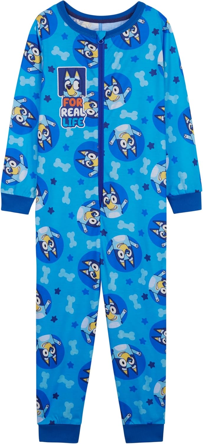 BlueY Mädchen Jumpsuit mit Bündchen an Ärmeln und Knöcheln, Warmer Schlafanzug Kinder, Kinder, 18-24