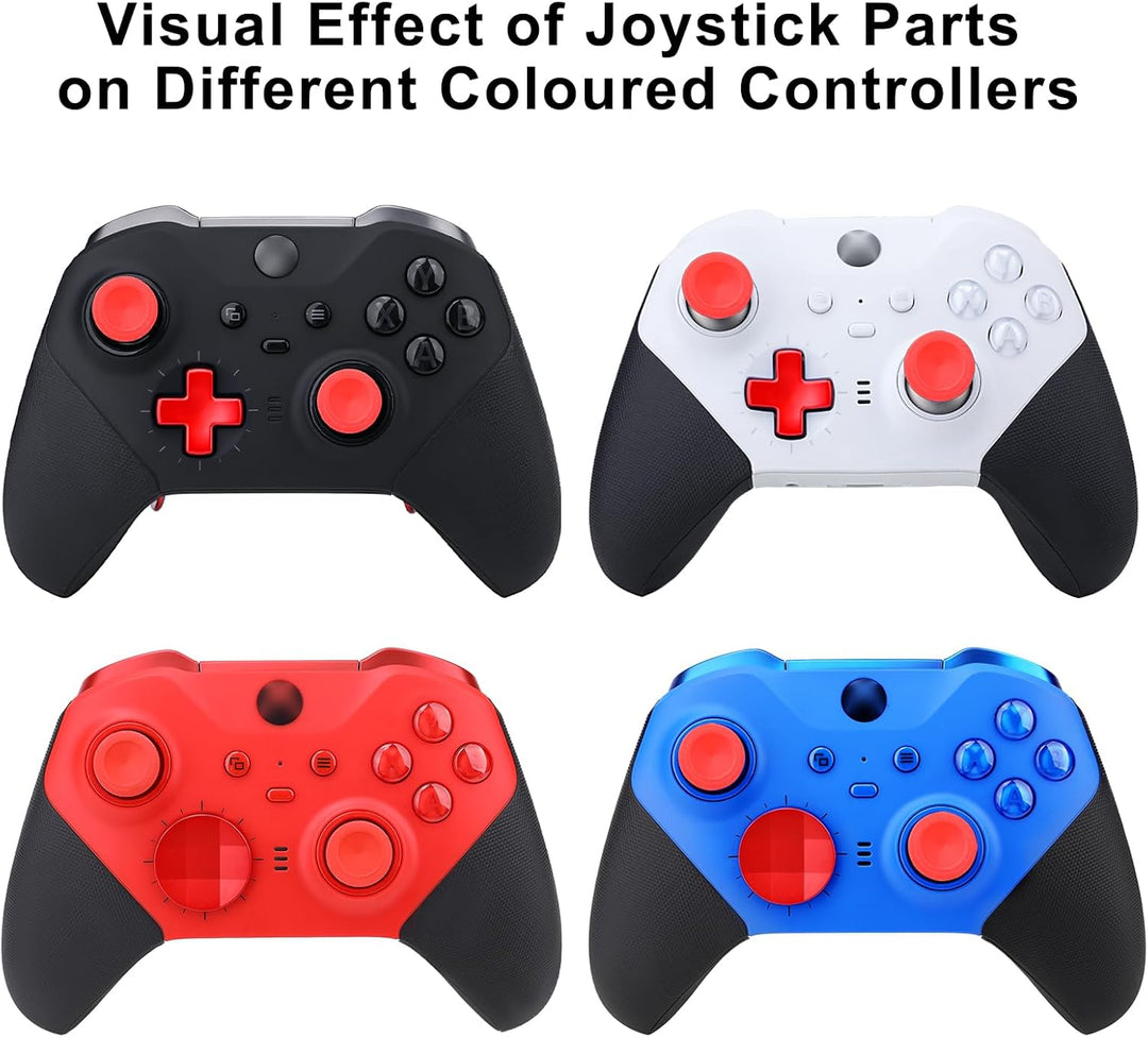 Replacement Thumbsticks for Xbox One Elite Series 2 Controller, Metal Magnetic joysticks Accessories