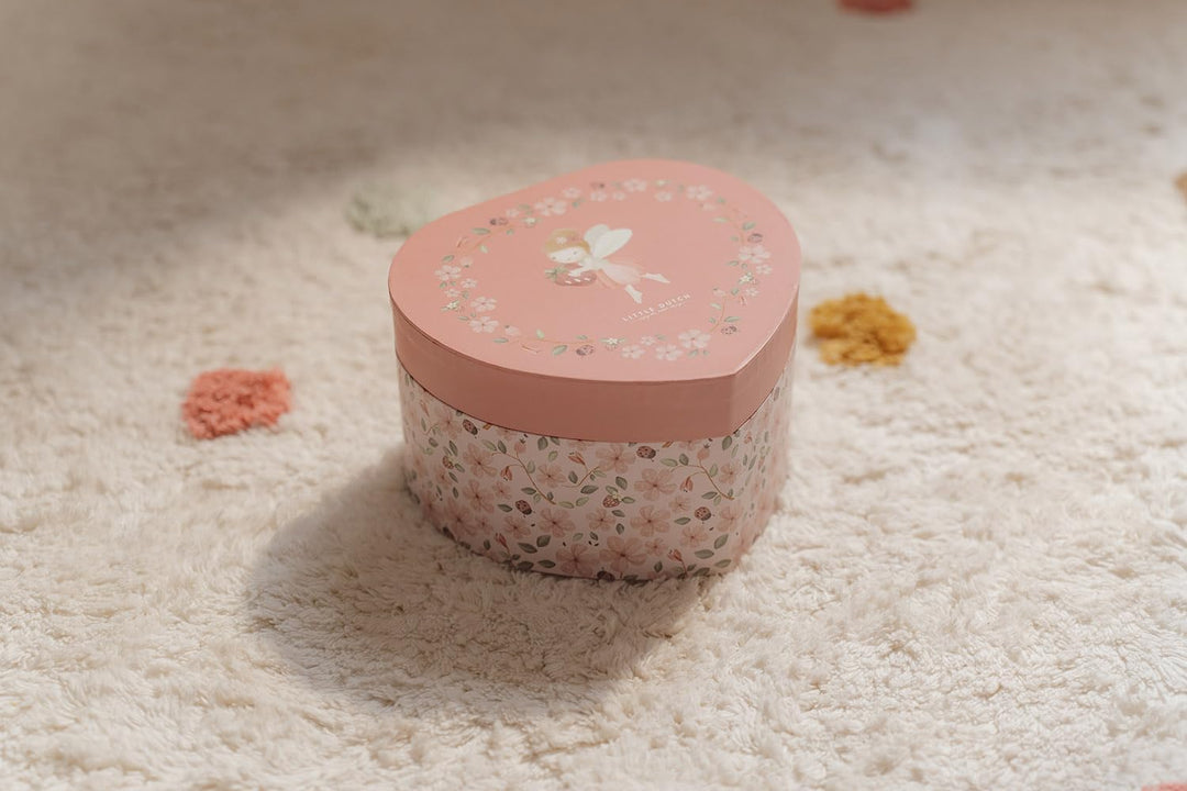 Little Dutch Schmuckkästchen Schmuckschatulle mit Musik in Herz-Form und drehender Ballerina - Fairy