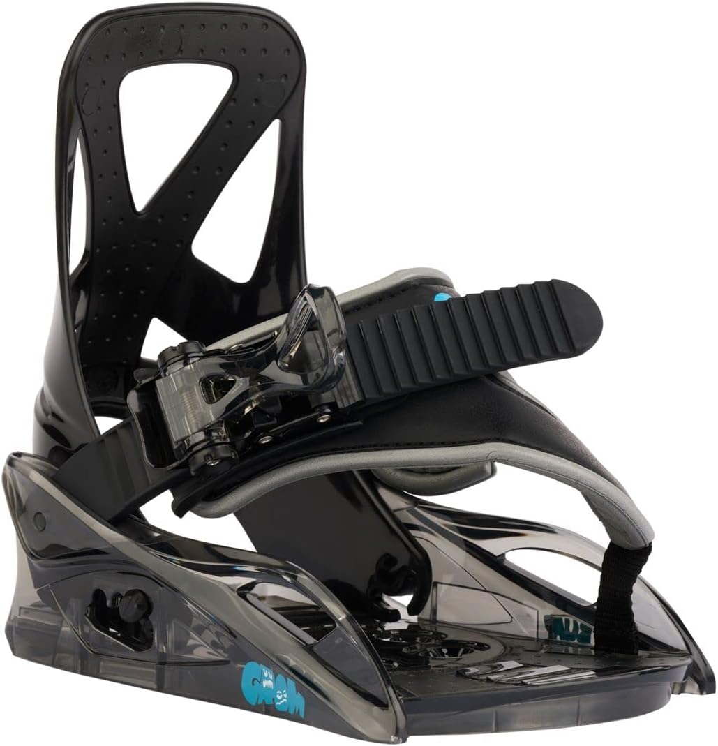 Burton Kinder Snowboardbindung GROM Schwarz M, Schwarz M