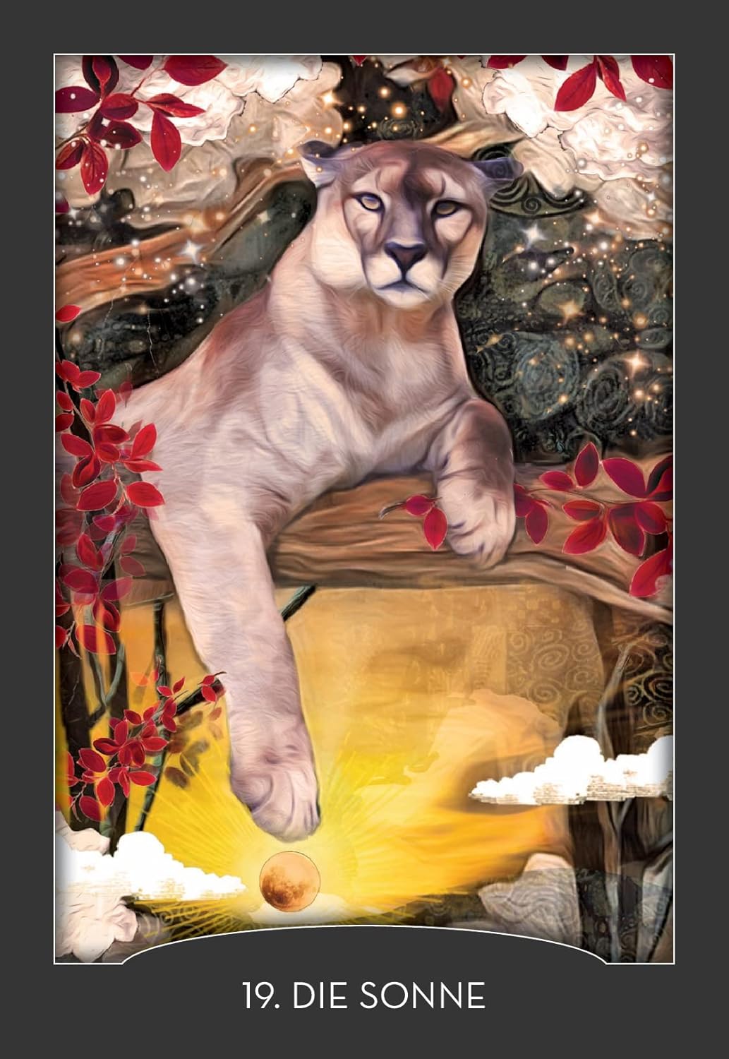 Wächter der Nacht Tarot: 78 Tarotkarten (Krafttiere Tarot, Fledermaus, Elster, Biene... Tiertarot De