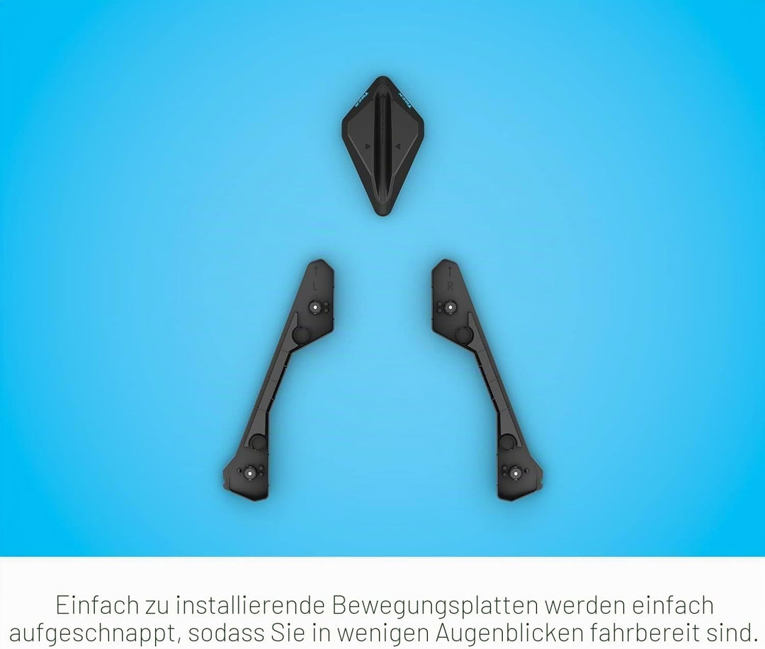 Garmin TacX® NEO Bewegungsplatten, Multidirektionale Bewegung, Bewegungsplatten