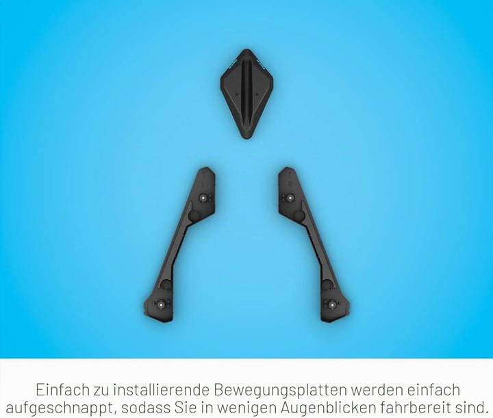 Garmin TacX® NEO Bewegungsplatten, Multidirektionale Bewegung, Bewegungsplatten