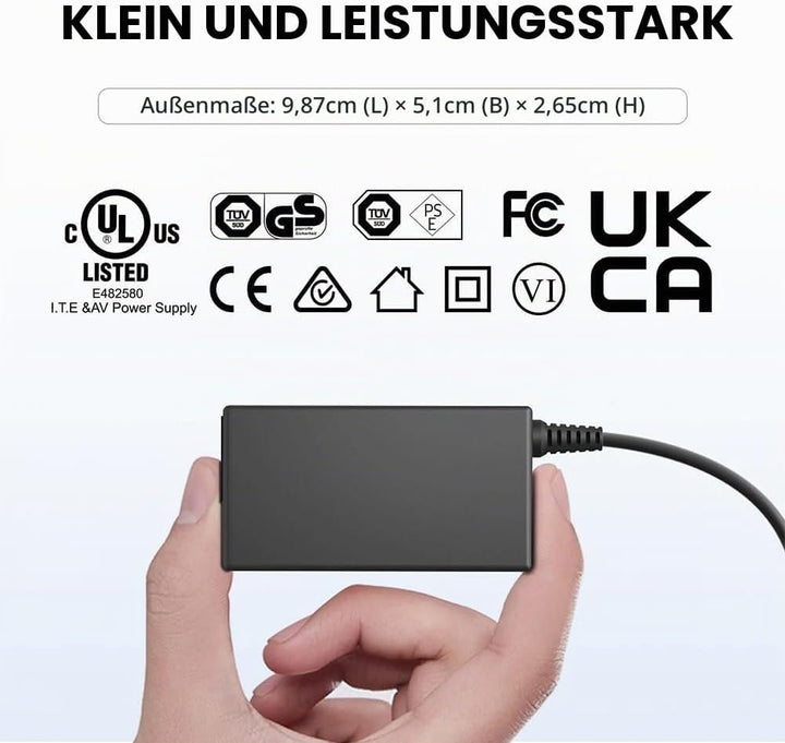 KFD Netzteil 18V Ladegerät für Cricut Maker Cutting Machine xplore air 2/Expression 2/Maker/Explore/