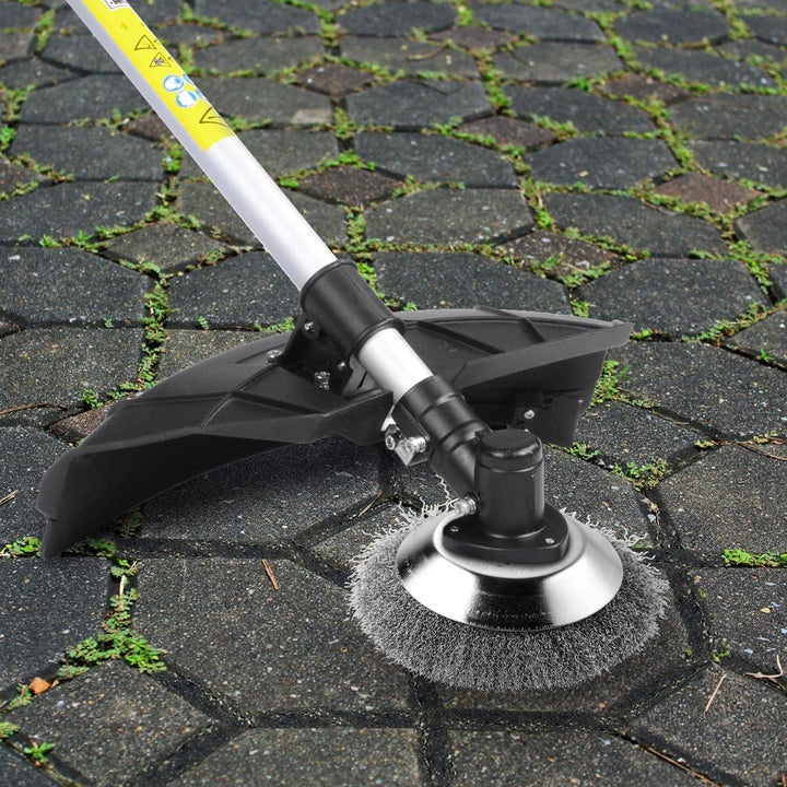 BRAST Multitool Freischneider Rasentrimmer Benzin | 2,2 kW (3,0 PS) | TÜV geprüft | 2in1 Funktion |
