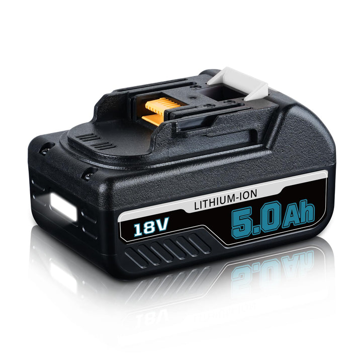 Vanttech Ersatzakku für Makita akku BL1850B 18V 5.0Ah Akku für DC18RA DC18RC BL1830 BL1840 BL1860 fü