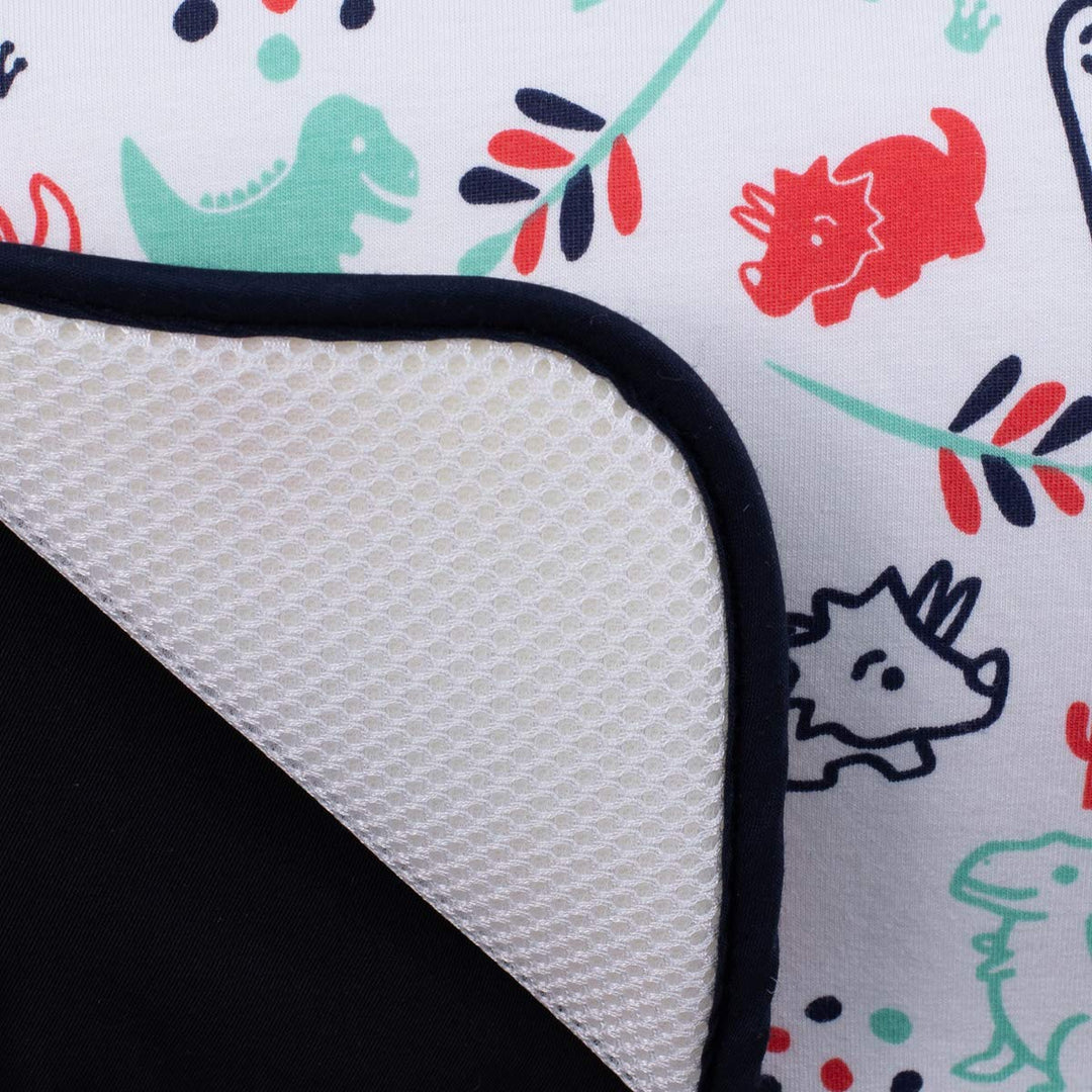 JYOKO KIDS Sitzauflage Universal für Kinderwagen + Gurtpolster Hergestellt aus Baumwollstoff + Schau