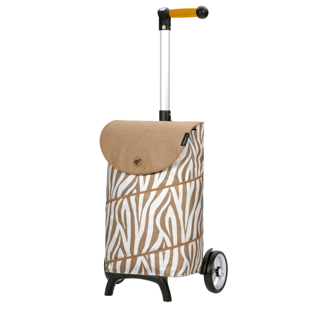ANDERSEN Einkaufstrolley - Shopper Fun Tyra Zebra, Zebra