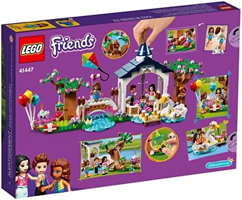 Lego Friends Heartlake City Park (41447) + Flower Cart (30413) Exclusive Set