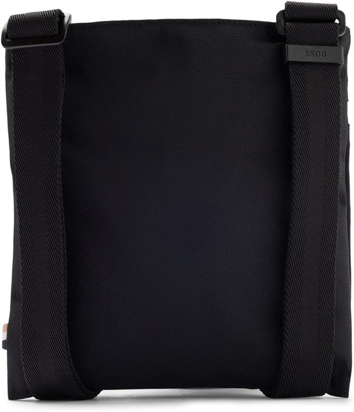 BOSS Herren Umhängetasche Catch_S zip env Einheitsgrösse Black1, Einheitsgrösse Black1