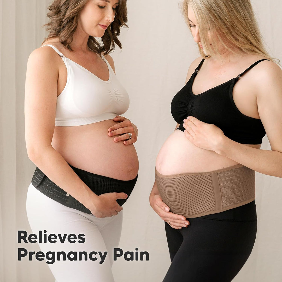 KeaBabies Bauchgurt Schwangerschaft - Weicher und atmungsaktiver schwangerschaftsgürtel - Bauchband