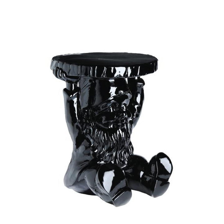 Kartell Attila Entryway Möbel, Plastik, schwarz, 40 x 44 x 40 cm