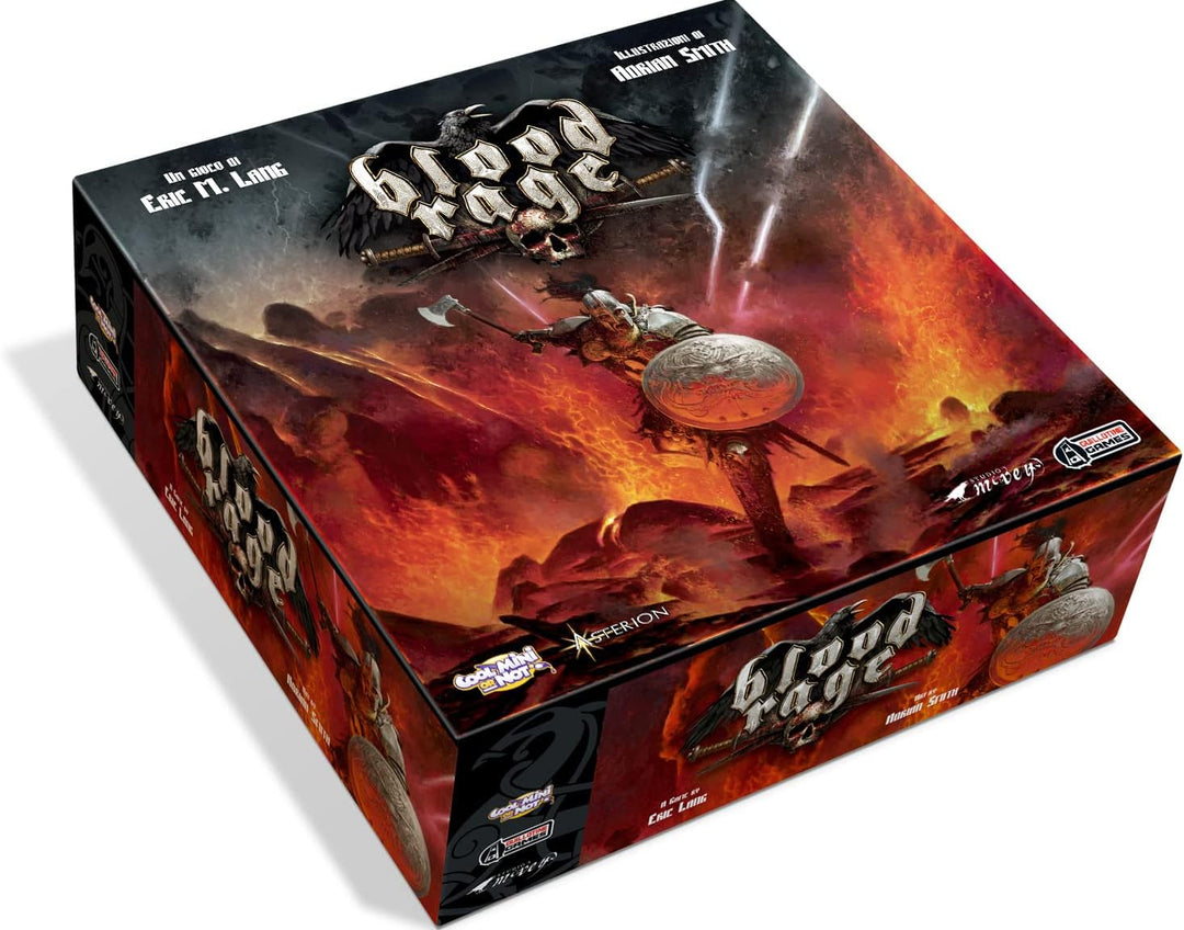 Asmodee 8730 Viking Blood Rage, Single, Mehrfarbig Blood Rage Single, Blood Rage Single