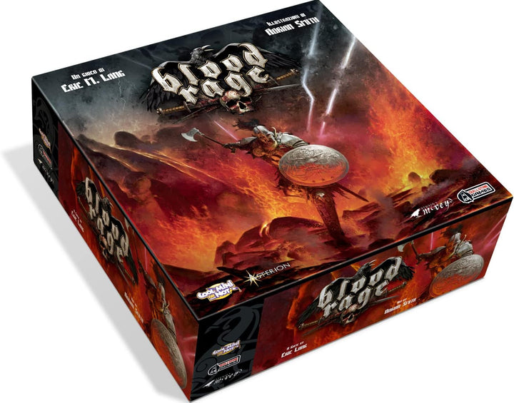Asmodee 8730 Viking Blood Rage, Single, Mehrfarbig Blood Rage Single, Blood Rage Single