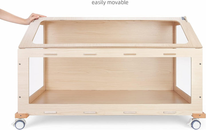 Niteangel Ergänzungsrad Universalrad – passt nur für Niteangel Vista Serie – MDF Aspen Hamsterkäfig