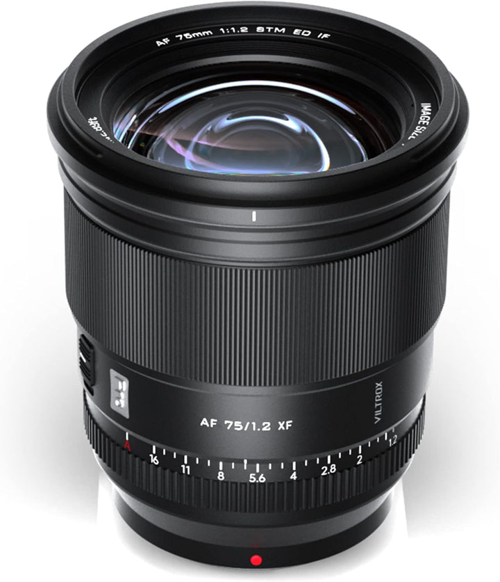VILTROX 75mm f/1.2 F1.2 XF Autofokus Objektiv Fuji X Mount PRO Level APS-C Objektiv Kompatibel mit F
