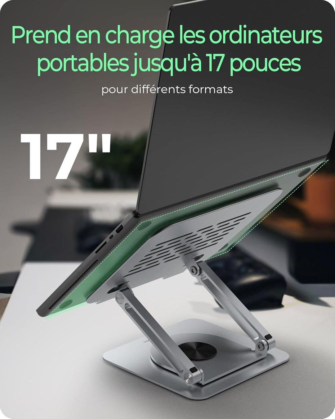 ICY BOX IB-NH300-R Halterung für Notebooks bis 17