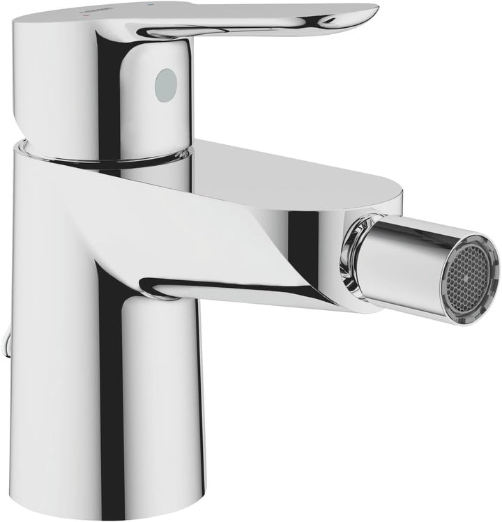 GROHE Bauedge - Bidetarmatur (Metallhebel, flexible Anschlussschläuche, energiesparend), edelstahl,