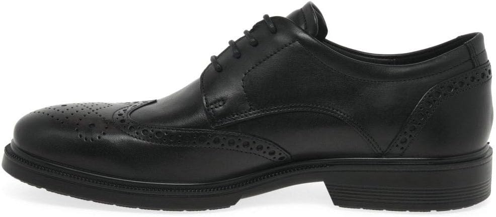 ECCO Herren Lisbon Oxford 41 EU Schwarz, 41 EU Schwarz