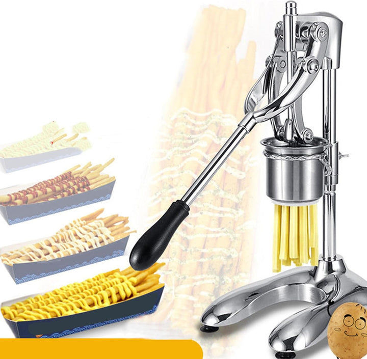 Manuelle Lange Pommes-Frites-Presse, Pressen Sie Normales Kartoffelpüree in Extra Lange Pommes Frite