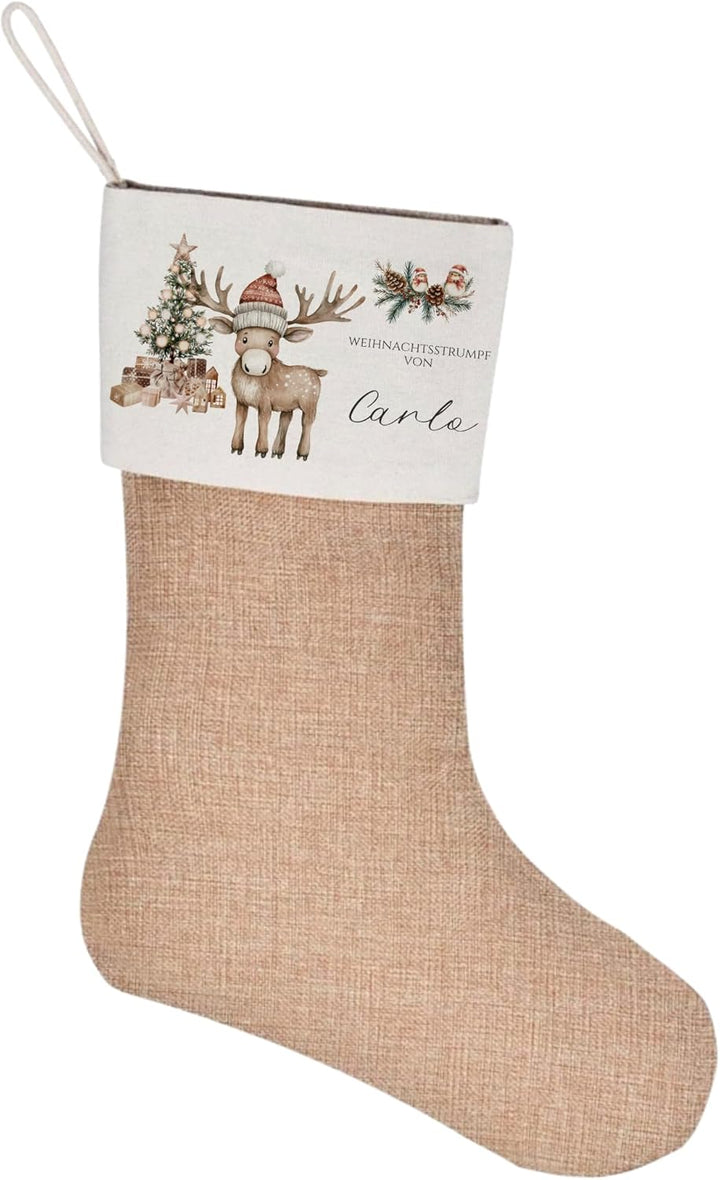 Manufaktur Liebevoll I Nikolausstrumpf Nikolausstiefel personalisiert Kinder Erwachsene Weihnachtsst