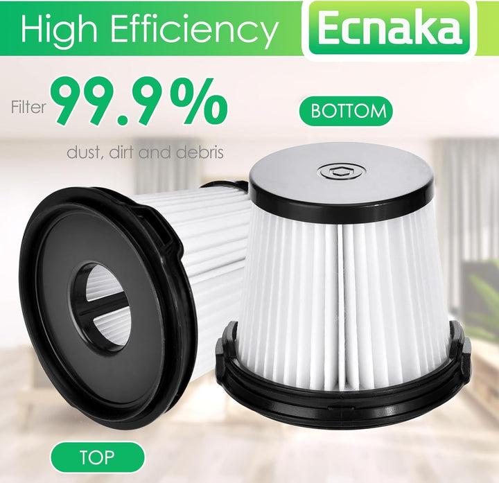 6 Stück Filter Ersatzteile Zubehör für Shark Detect Pro IW3611DE / IW3611EU / IW3612EU / IW1611DE/ I