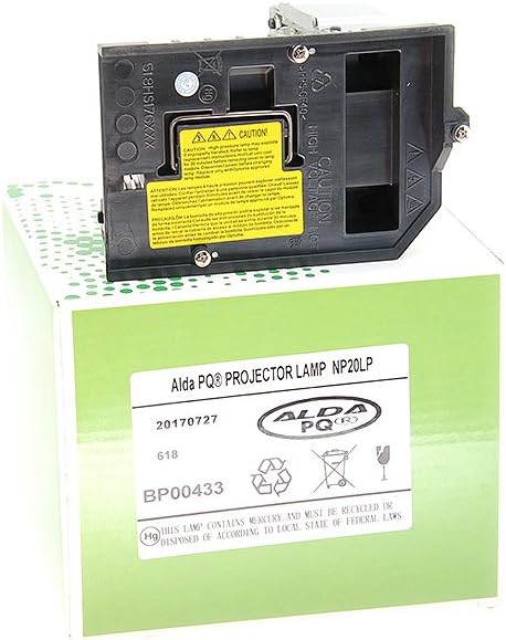 Alda PQ Premium, Beamer Lampe kompatibel mit NEC NP-U300X, U300X, U310W, NP20LP, 60003130 Projektore