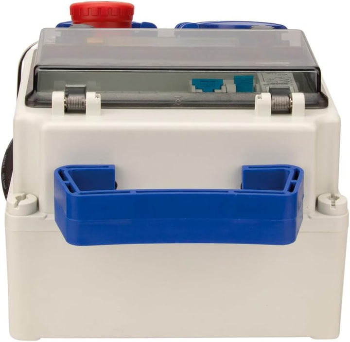 Coffret 8 modules de chantier IP54 équipé avec accessoires