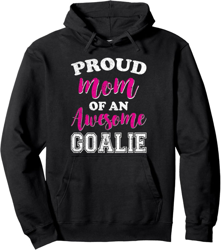 Lustige Hockey-Mom of Goalie Neuheit Pullover Hoodie