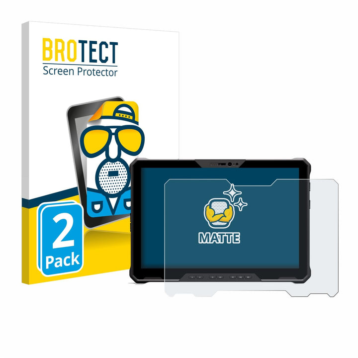 BROTECT Entspiegelungs-Schutzfolie für Dell Latitude 7230 Rugged Extreme (2 Stück) Matte Displayschu