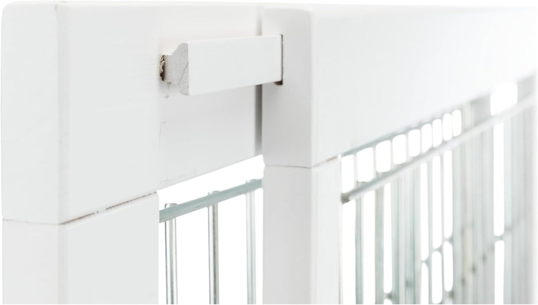 Trixie 39455 Hunde-Absperrgitter, Holz, 65–108 × 61 cm,