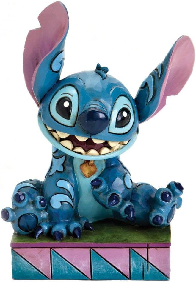 Enesco Disney 4016555 Tradition Ohana Means Family Figur, 5.72 x 4.45 x 9.53 cm Schriftart-Familie S