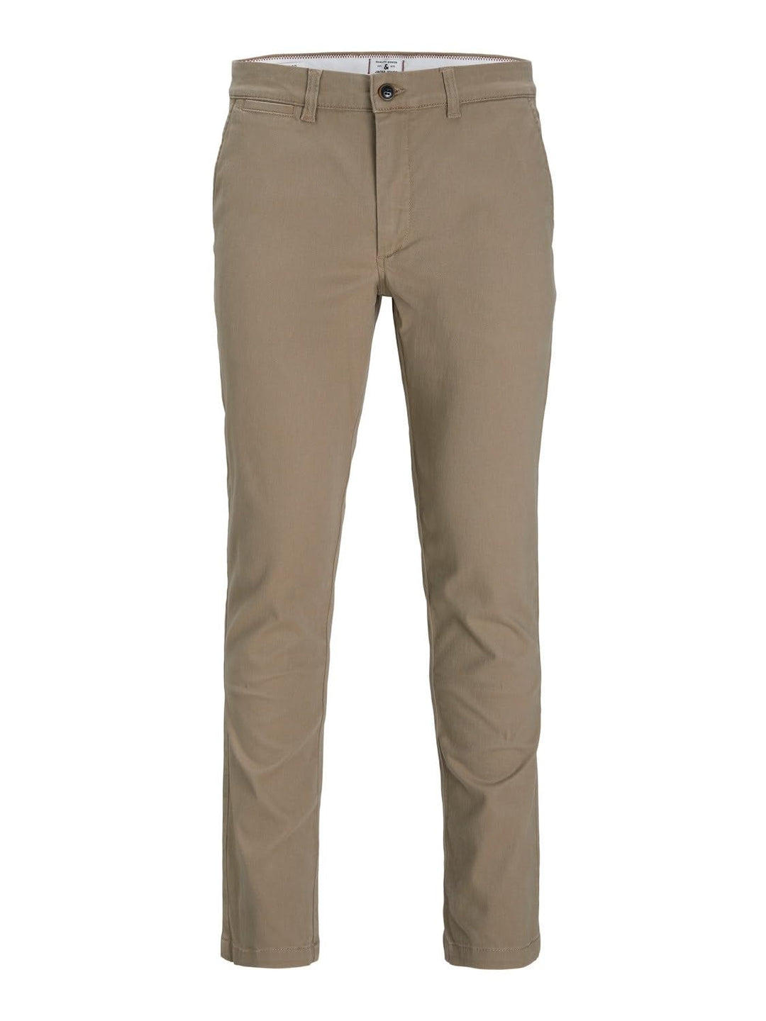 JACK & JONES Male Chino Hose Slim Fit Chino Hose 33W / 32L Beige, 33W / 32L Beige