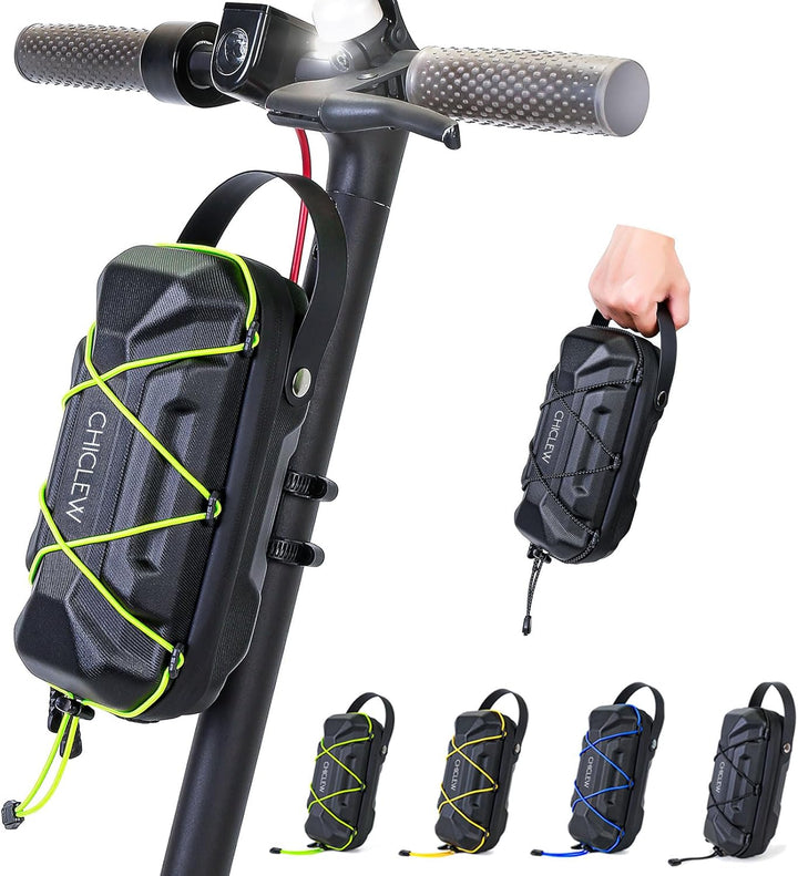 CHICLEW E Scooter Tasche für Elektroroller, Brandneue wasserdichte Roller Tasche Front Tube Bag mit