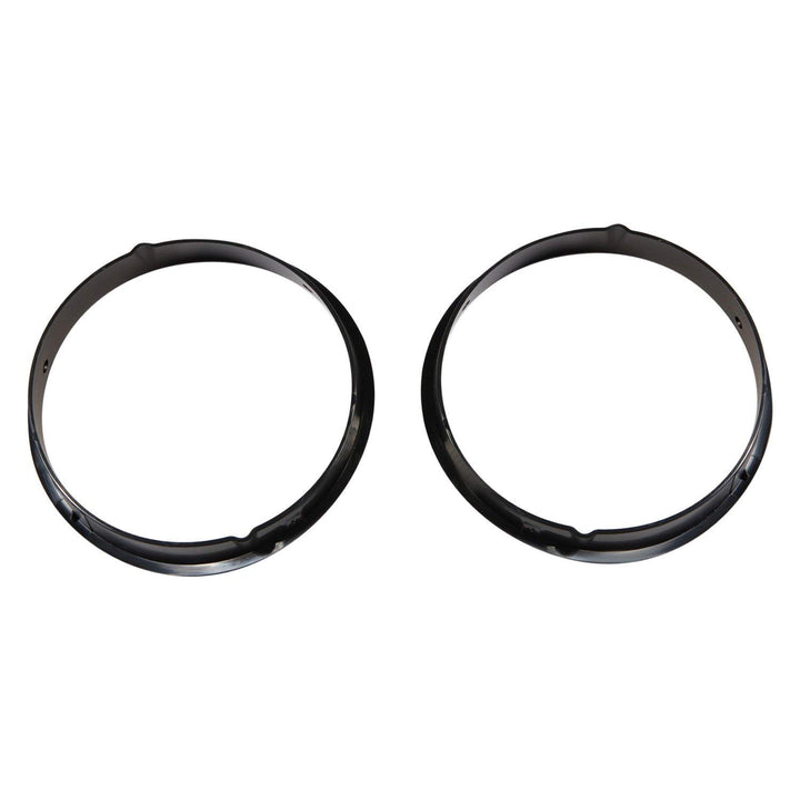 Rugged Ridge 12419.23 Bezel Headlight Pair Black Tj